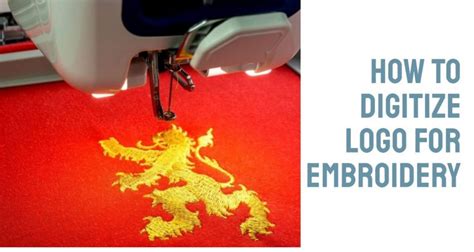 How to Digitize a Logo for Embroidery: A Detailed Guide with Insights