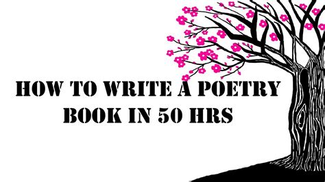 How to Write a Poetry Book: A Journey Through the Pages of Creativity