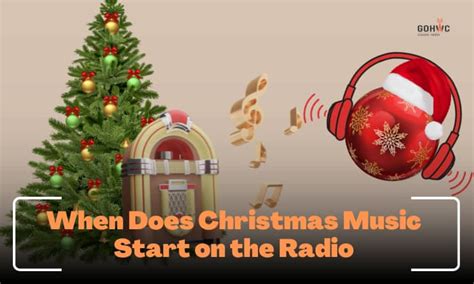 When do they start playing Christmas music on the radio, and why does it matter?