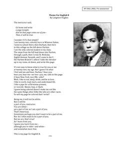 Which Theme Is Expressed Most Often in Langston Hughes' Poetry? A Detailed Analysis